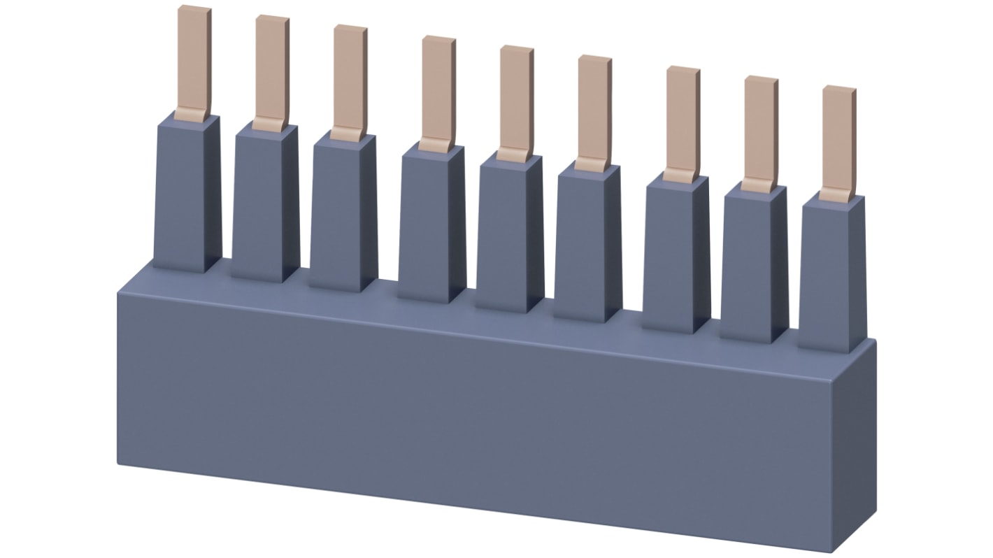 Siemens 3RM1 Sammelschiene, 3 -phasig, 45mm Raster, SIRIUS Reihe