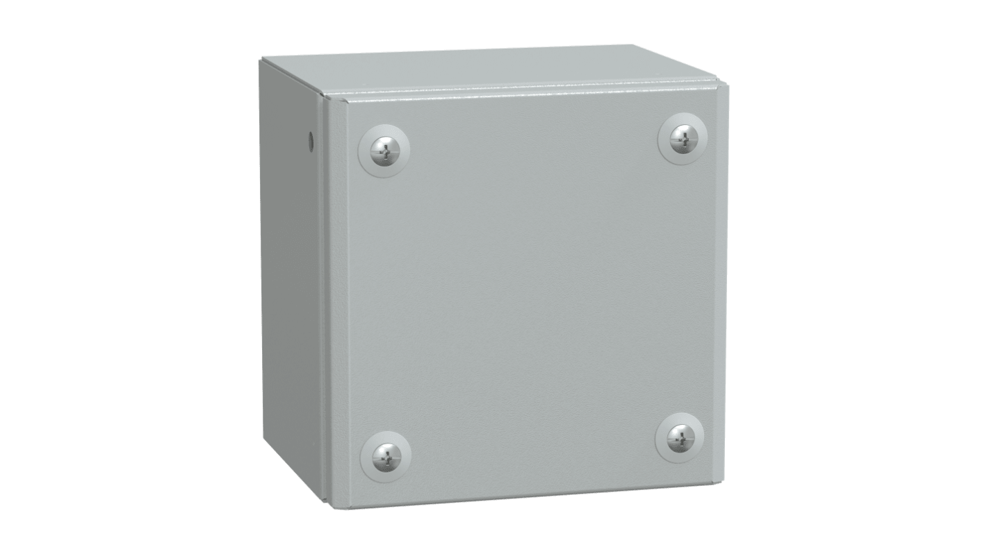 Schneider Electric PanelSeT SBM Series Steel Wall Box, IP66, 150 mm x 150 mm x 120mm
