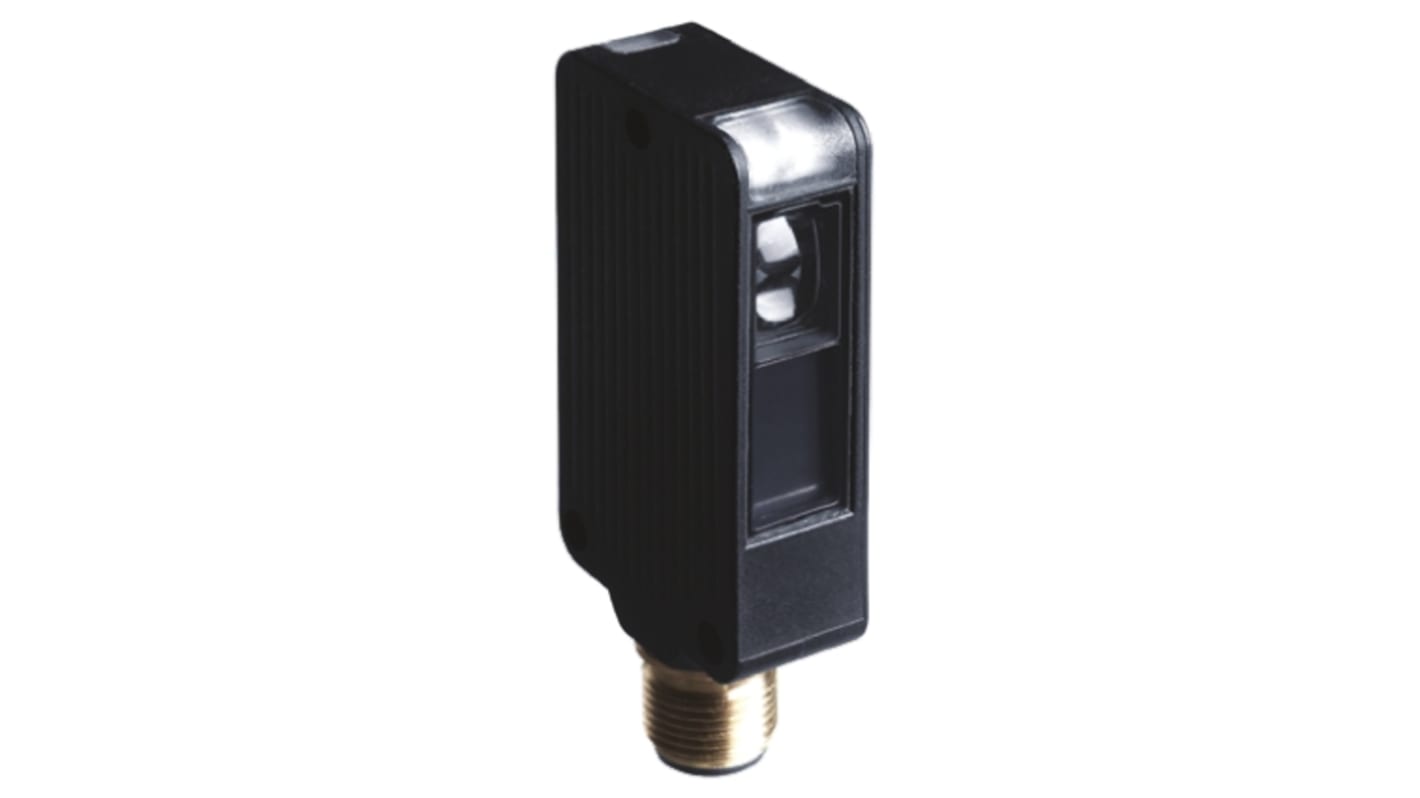 Rs-Online Sensore fotoelettrico Rettangolare Pepperl + Fuchs a soppressione di sfondo rilevamento 10 mm → 350 mm uscita
