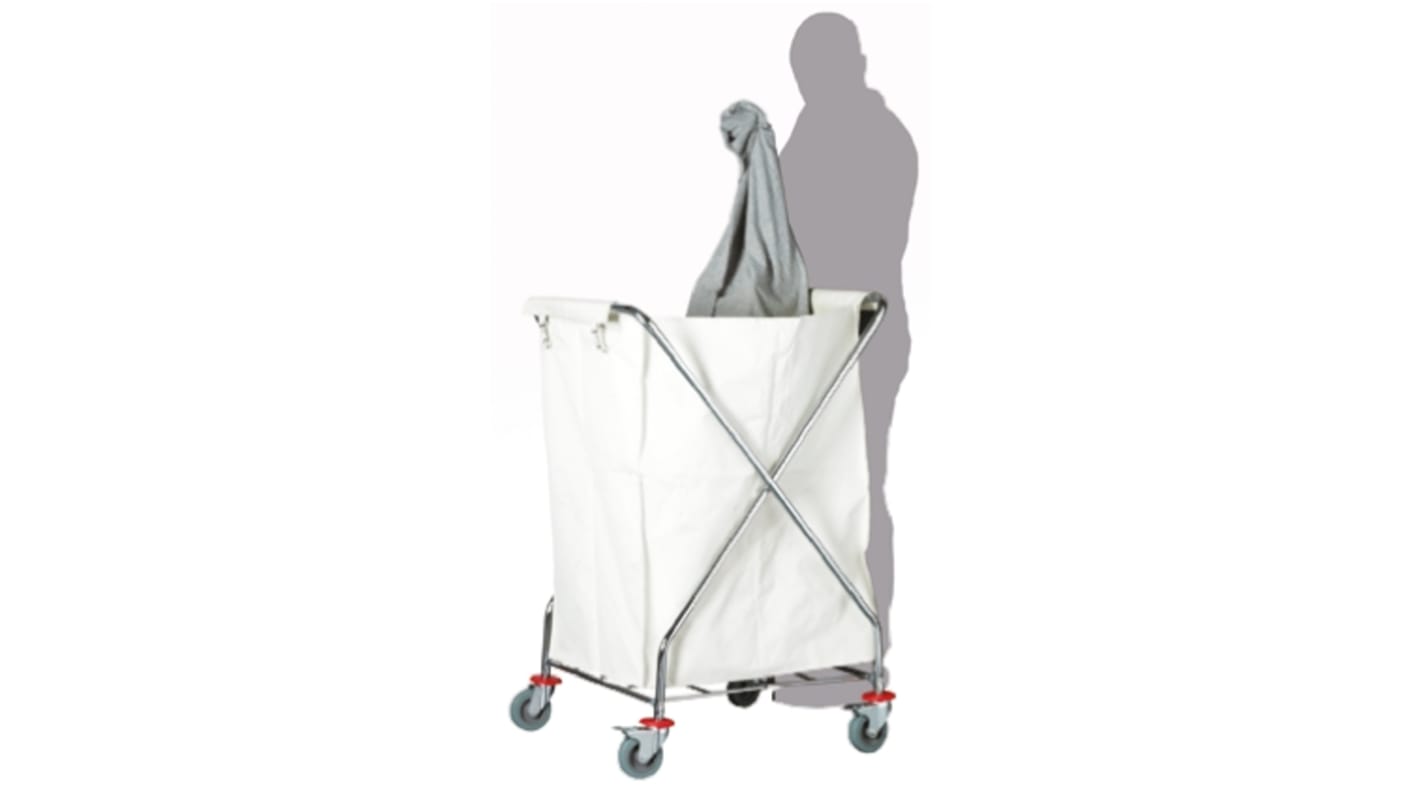 RS PRO Steel Folding Trolley, 680 x 600mm, 90kg Load