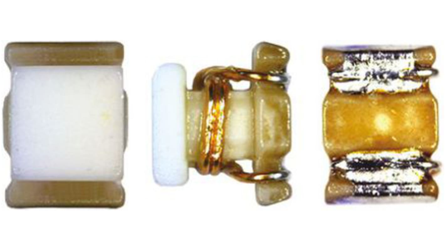 Murata, LQW2BH, 0805 (2012M) Wire-wound SMD Inductor with a Ferrite Core, 390 nH ±10% Wire-Wound 170mA Idc Q:15