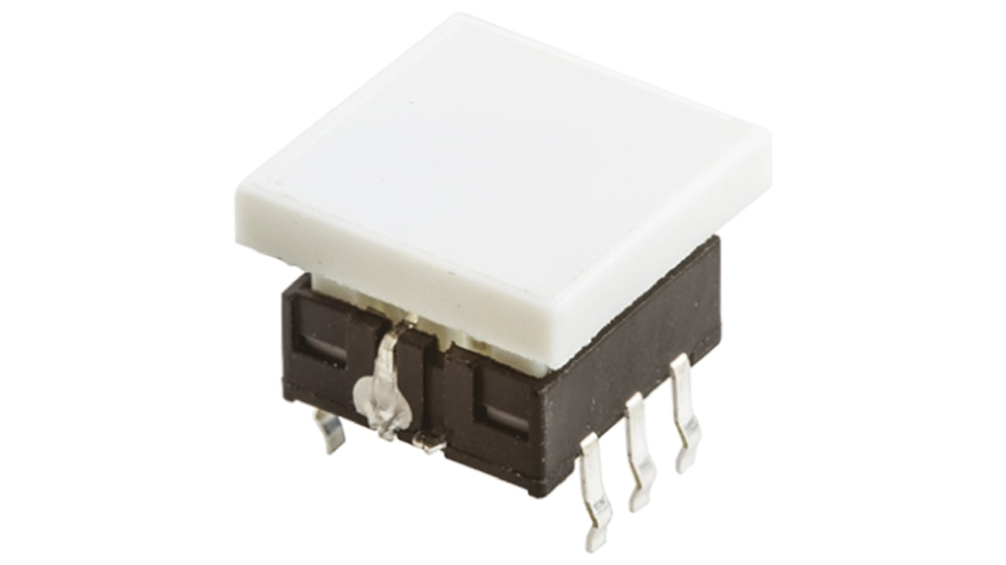 Wurth Elektronik Clear Tactile Switch, SPST 50 mA @ 12 V dc 4.15mm Through Hole