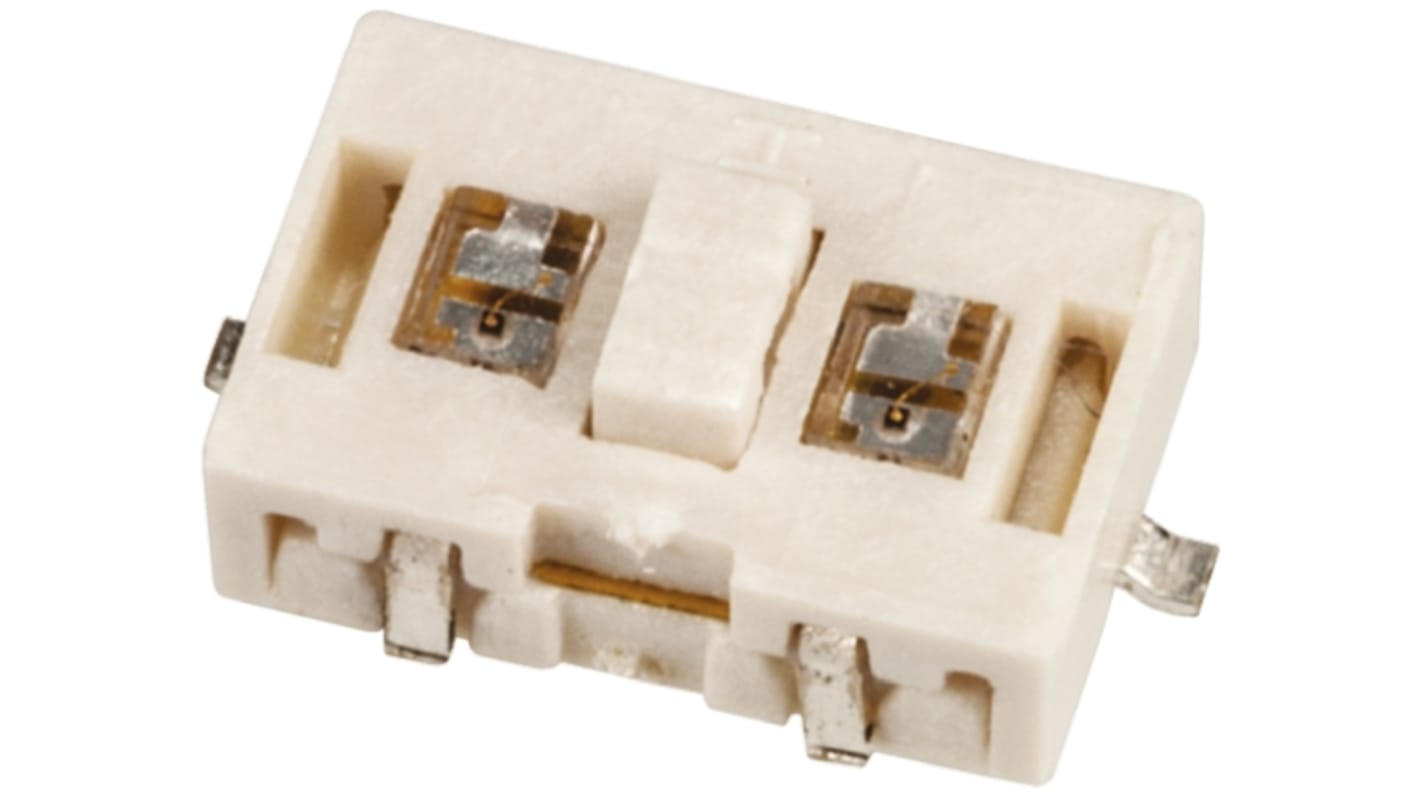Wurth Elektronik Clear Tactile Switch, SPST 50 mA @ 12 V dc 0.5mm Surface Mount