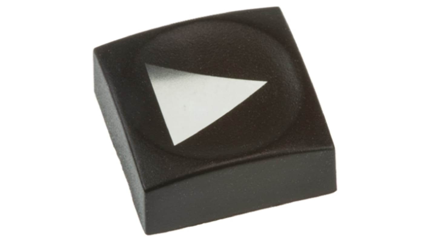 Black Tactile Switch Cap For Use With WS-TLT Series