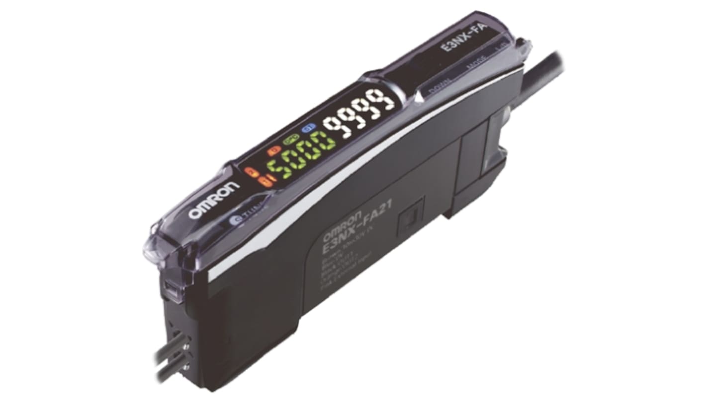 オムロン 光ファイバセンサ, 10 → 30 V dc, E3NX-FA21 2M | RS オムロン 光ファイバセンサ, 10 → 30 V dc, E3NX-FA21 2M | RS