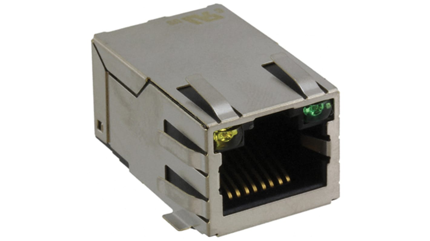 Wurth Elektronik Female RJ45 Connector, Surface Mount Straight