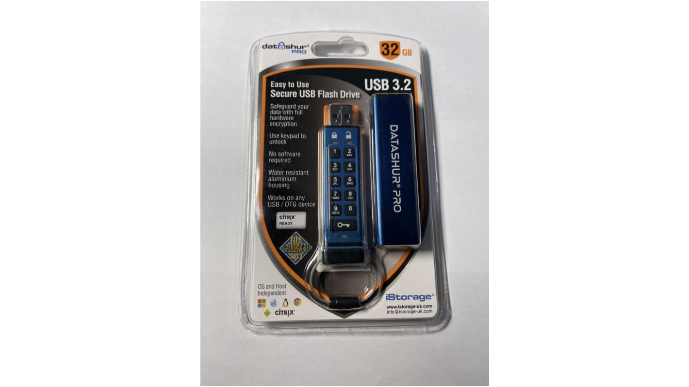 iStorage datAshur 32 GB USB 2.0 USB Stick