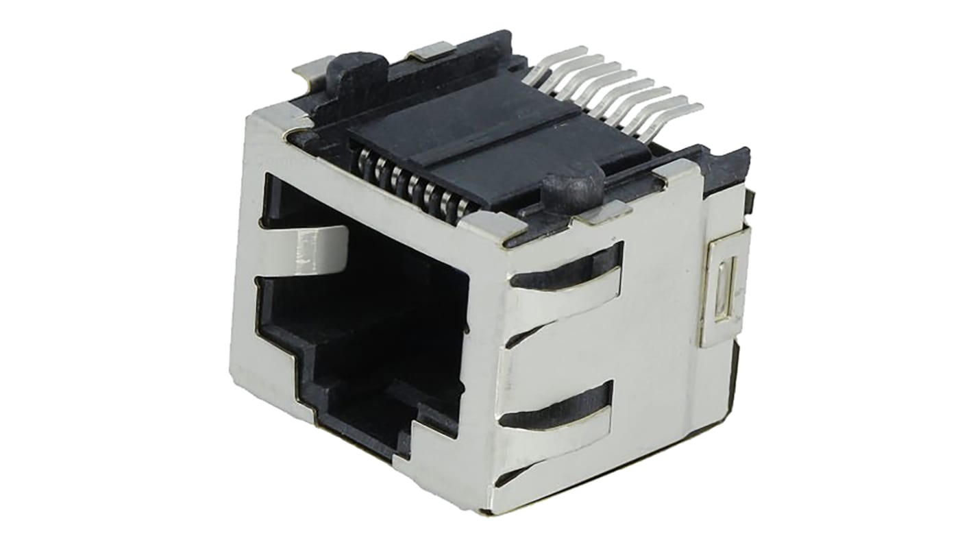 TE Connectivity RJ45 モジュラーコネクタ, メス, RJ45コネクタ, 表面実装, Cat5