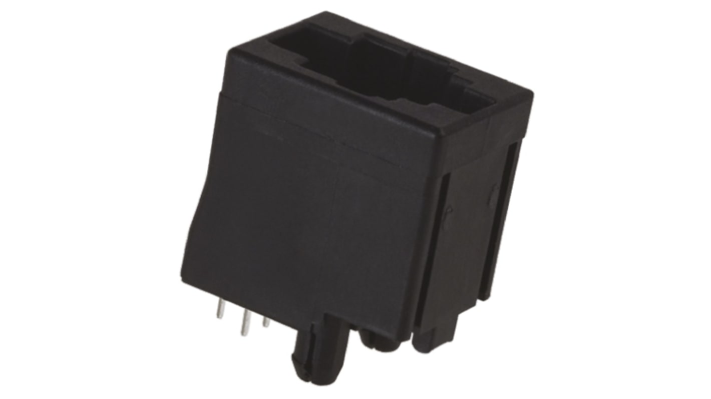 TE Connectivity 5558872 Series Female RJ22 Connector, Through Hole, Cat3, UTP Shield Straight 4P4C -Way