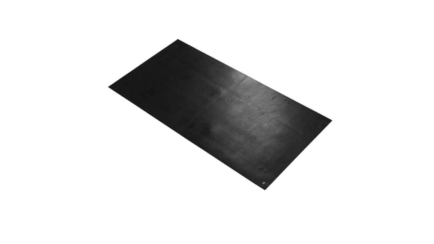 RS PRO Black Bench ESD-Safe Mat, 1.2m x 600mm x 2mm