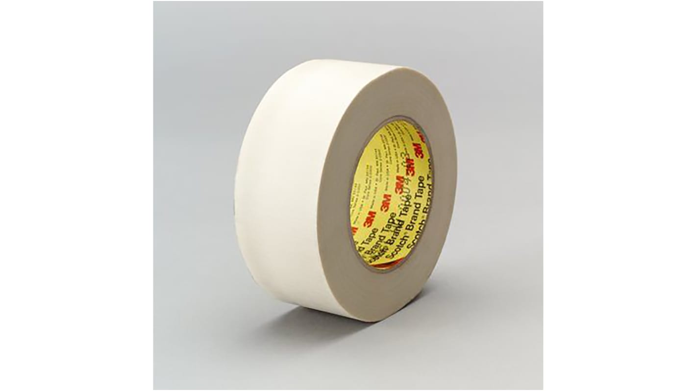 3M Scotch 361 361 Cloth Tape, 55m x 50mm, White