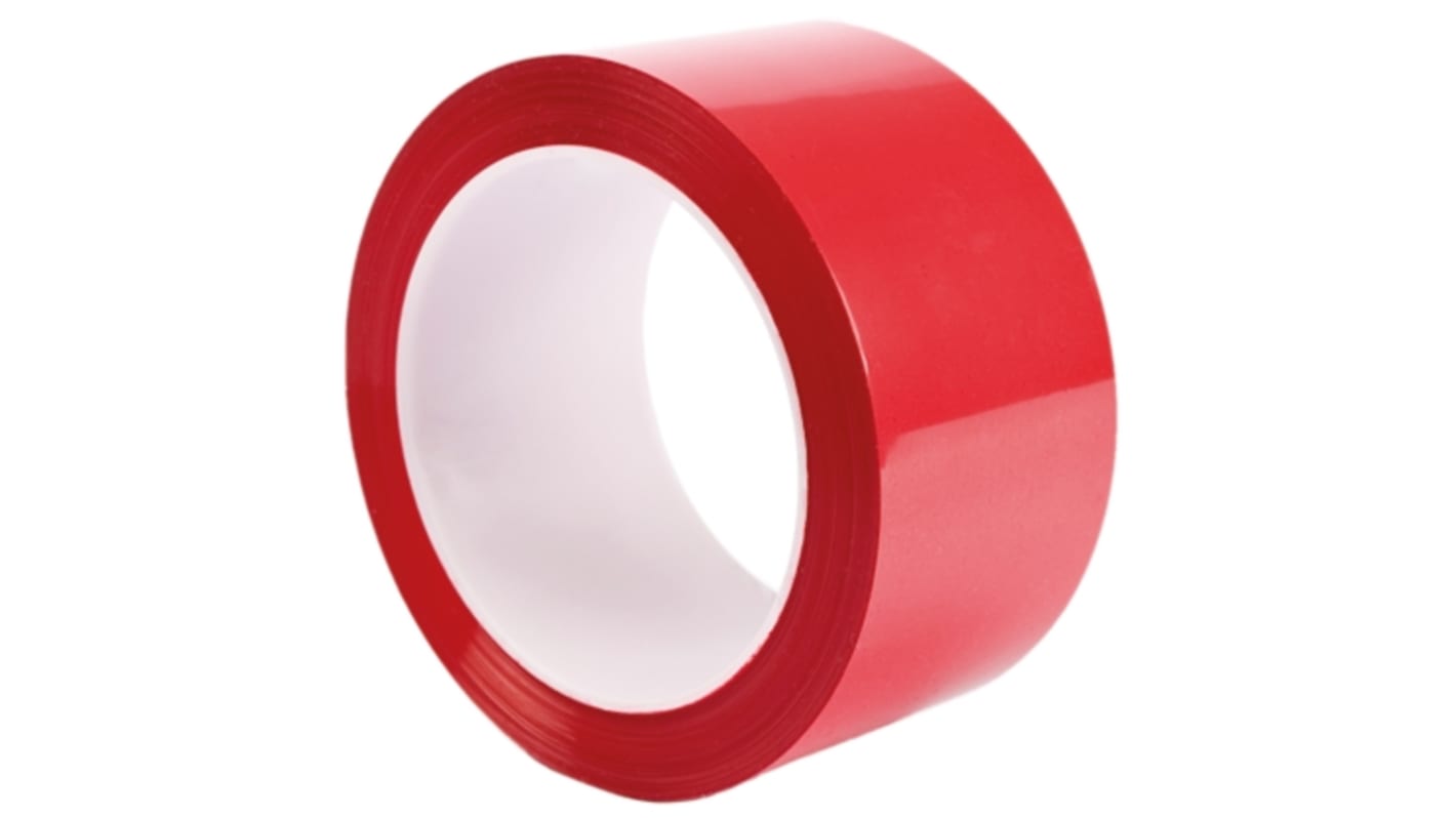 Taśma maskująca 3M szerokość: 50mm Poliester Czerwony
