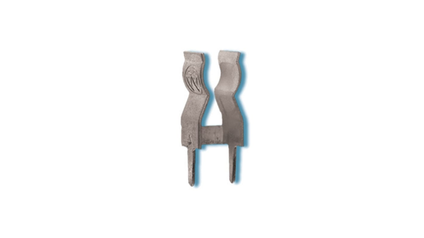 Clip per fusibile Littelfuse, fusibile a Cartuccia da 5 x 20mm, clip in bronzo, Montaggio per PCB