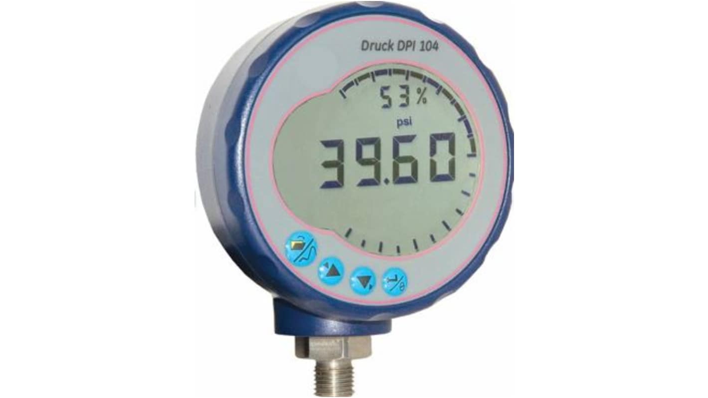 Druck G 1/4 Digital Pressure Gauge 7bar Bottom Entry 95mm Outside Diameter