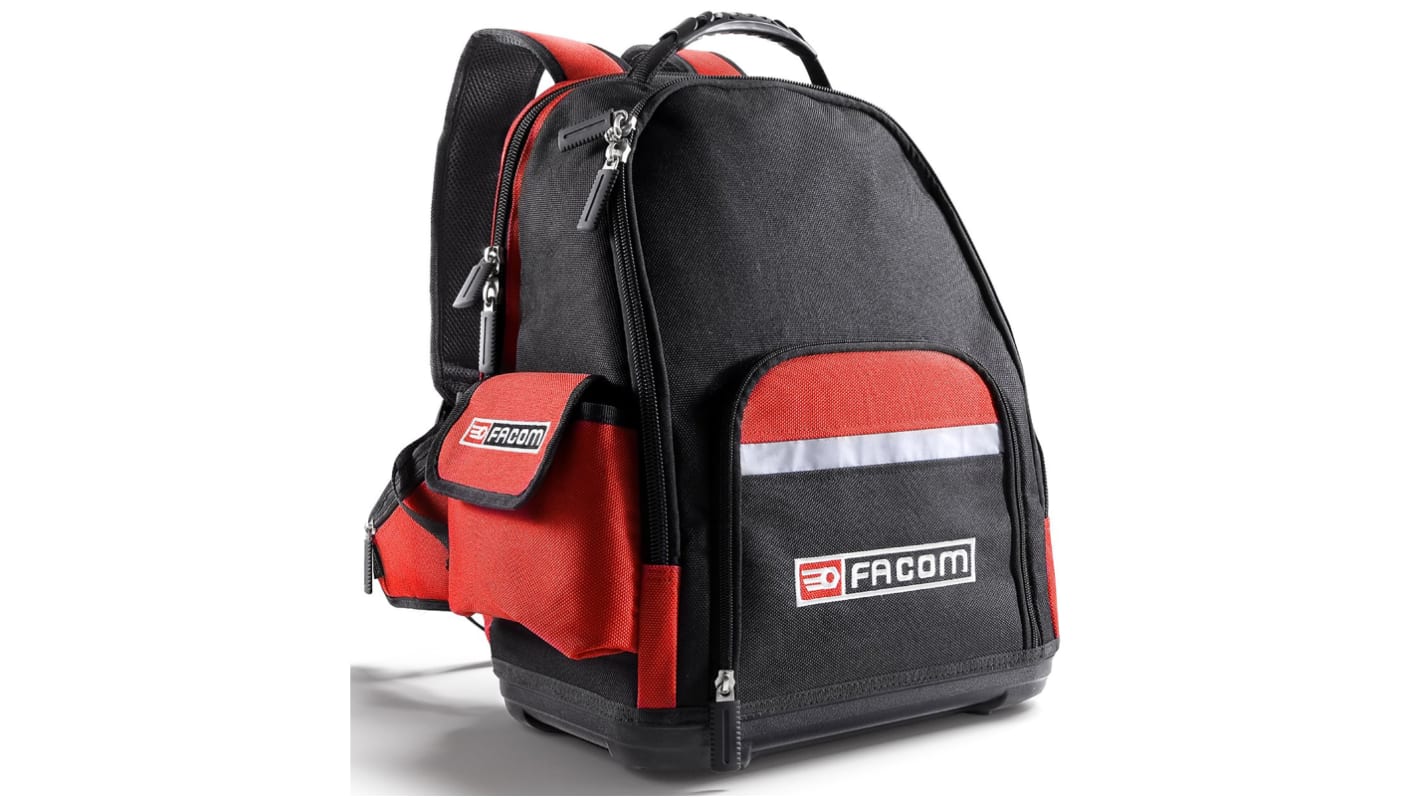 Mochila Facom de Poliéster, polipropileno con cremallera, 355mm x 225mm x 460mm