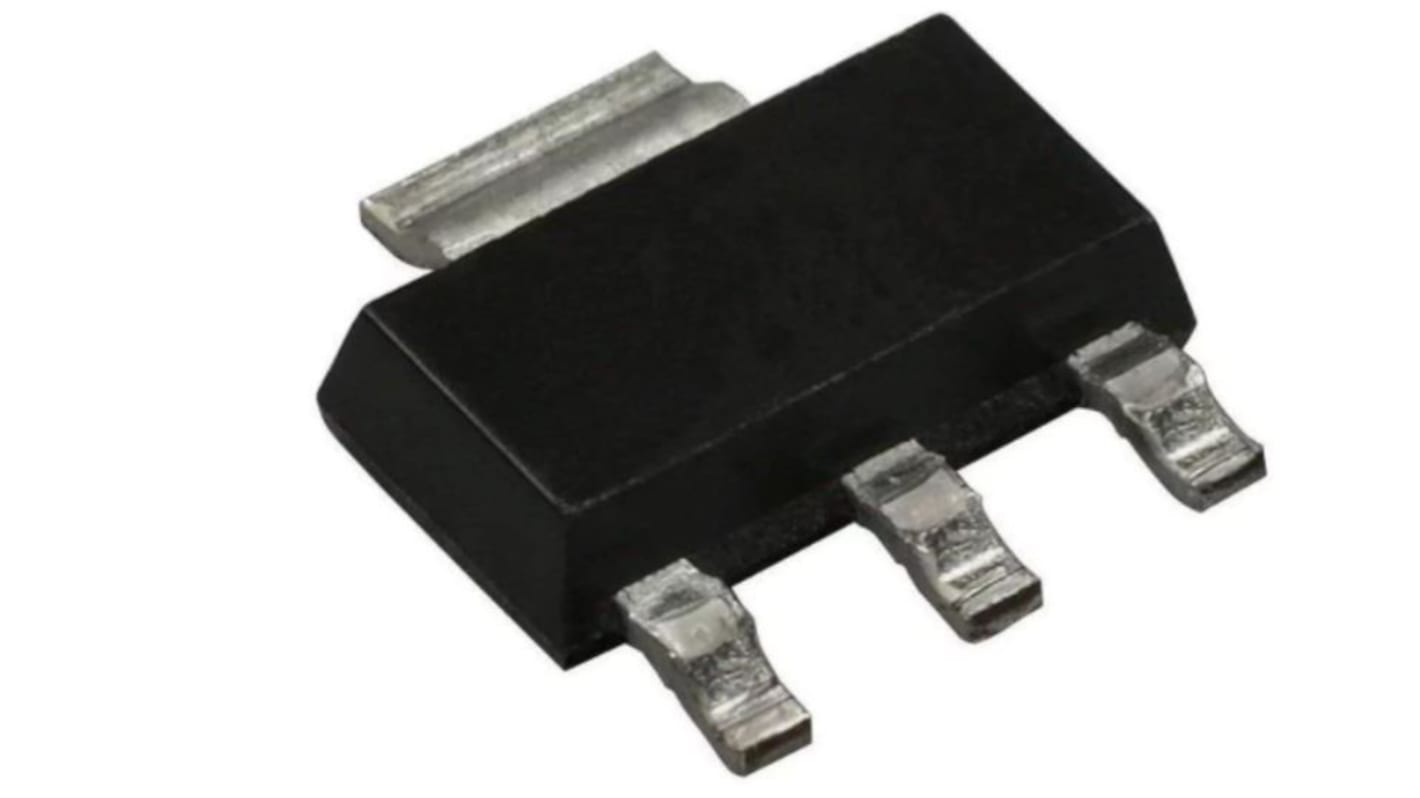 Vishay N-Channel MOSFET, 1.5 A, 100 V, 3-Pin SOT-223 IRFL110TRPBF