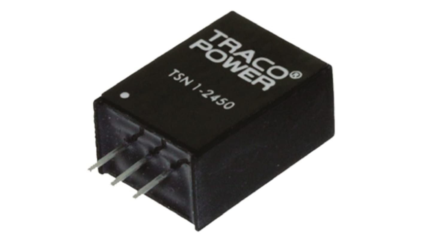 Regolatore switching TRACOPOWER, ingresso -11 → -32V cc, uscita -8V cc, -1A