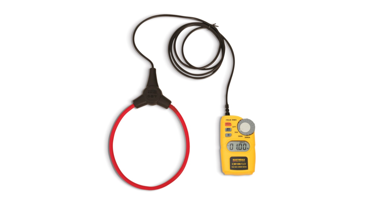 Martindale CM100 Clamp Meter, Max Current 3000A ac