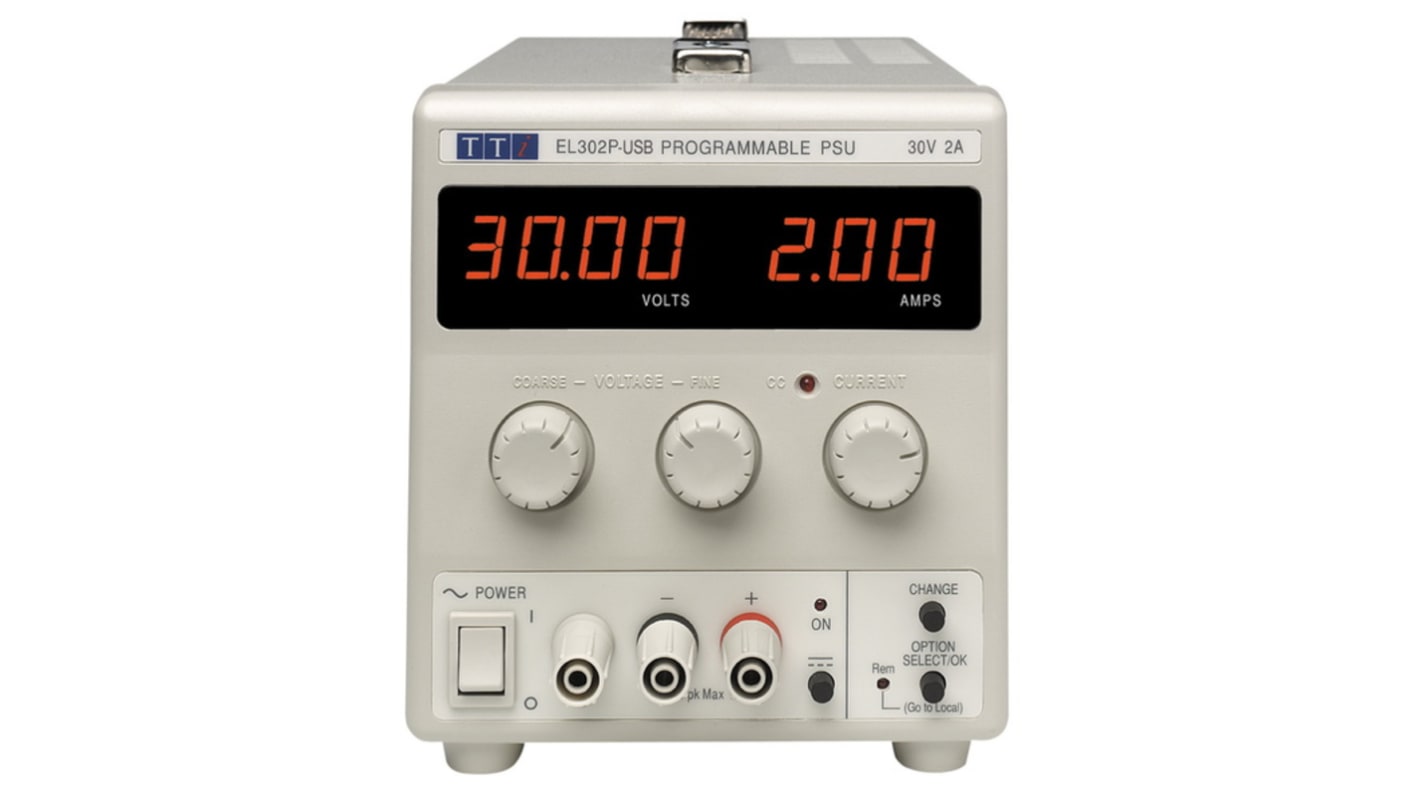 Aim-TTi EL302-USB Digital Labornetzgerät 60W, 0 → 30V / 0 → 2A, ISO-kalibriert