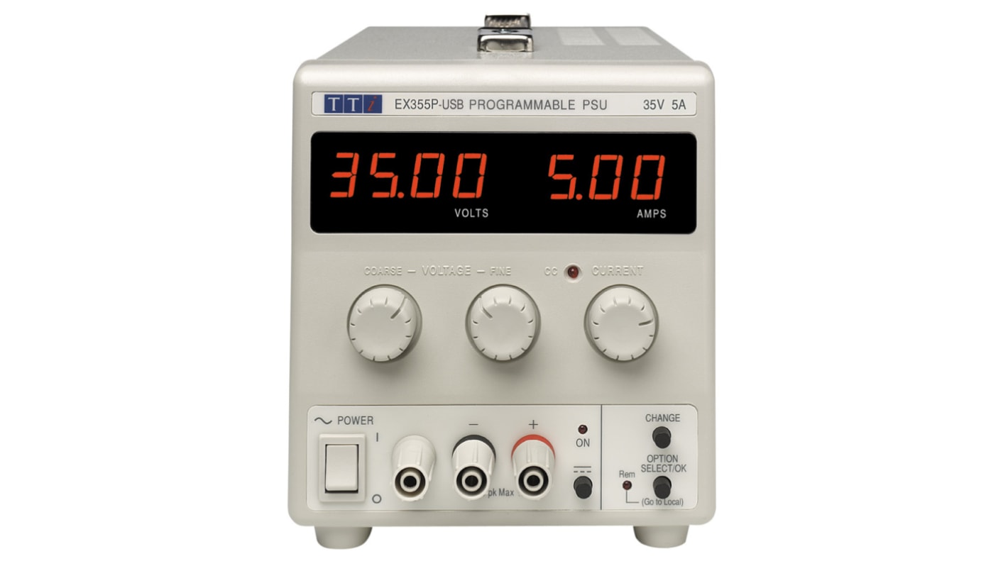 Aim-TTi EX-R Series Digital Bench Power Supply, 0 → 35V, 0 → 5A, 1-Output, 175W