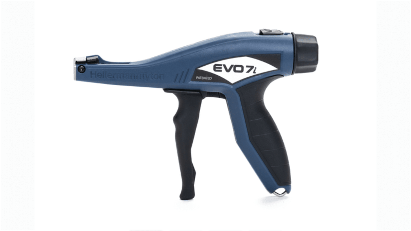 HellermannTyton EVO7i Cable Tie Gun, 4.8mm Capacity