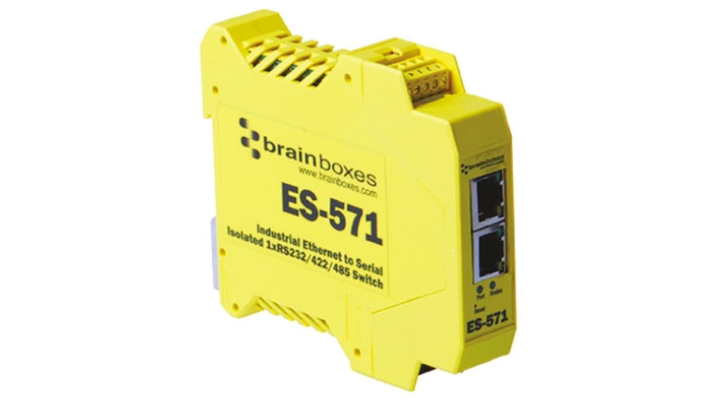 Brainboxes Ethernet-Medienkonverter