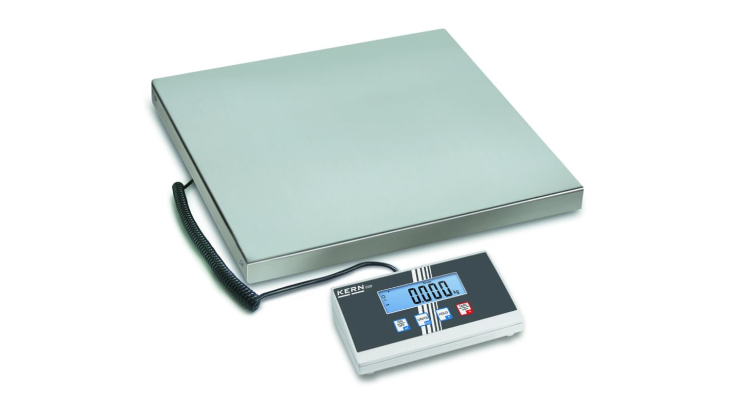 Kern EOB 60K20 Platform Weighing Scale, 60kg Weight Capacity, With RS Calibration