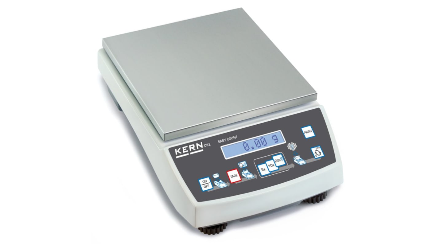 Bilancia Kern, 3.6kg max, risoluzione 0,01 g, Cert. ISO