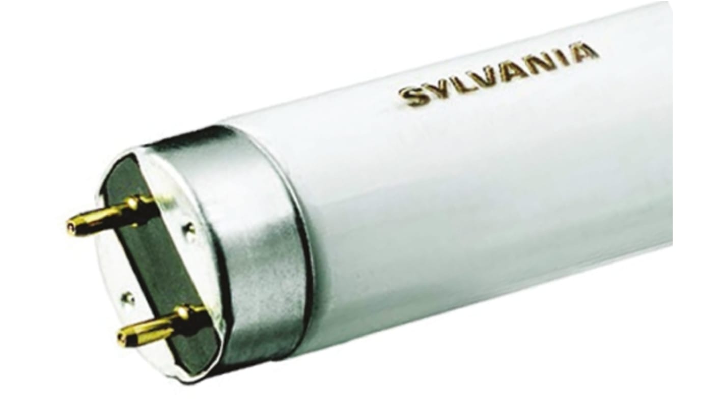 Tubo fluorescente Sylvania, 30 W, Blanco Frío, 840, T8, 4000K, 2.400 lm, long. 900mm