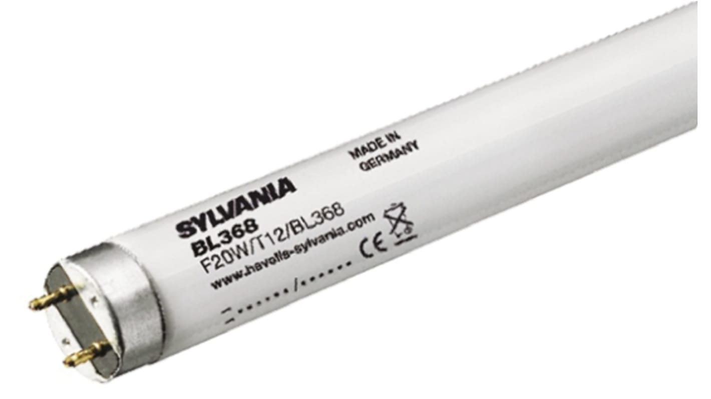 Sylvania 灭蚊灯管, 451.6 mm长, 26mm直径, 管状, 15 W, G13灯座, BL368系列, 14000h使用寿命