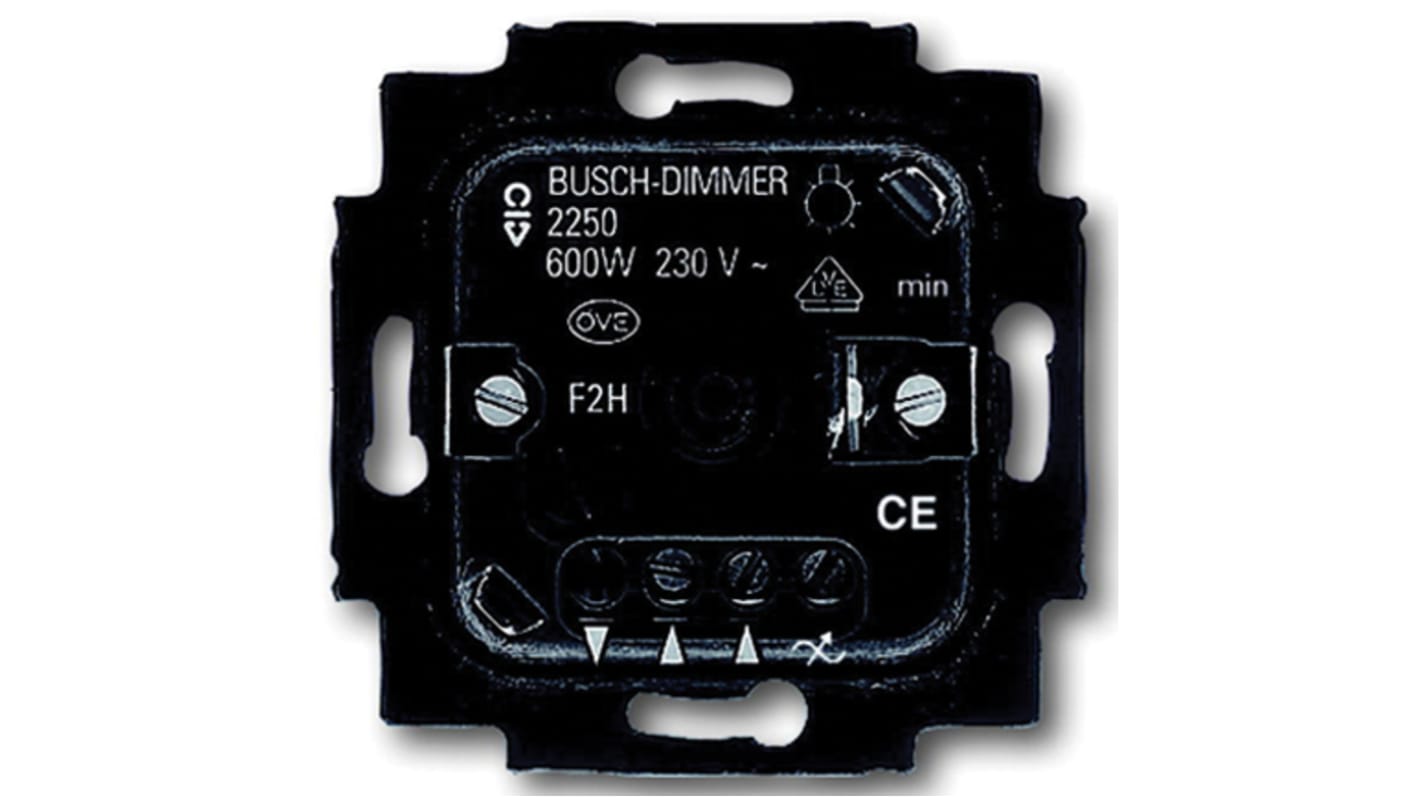 Busch Jaeger - ABB Dimmereinsatz, 600W 230V 2-polig, 1 Auslass