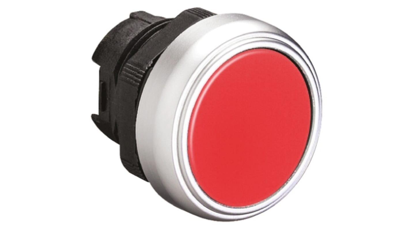 Lovato Platinum Series Red Spring Return Push Button Head, 22mm Cutout, IP66, IP67, IP69K