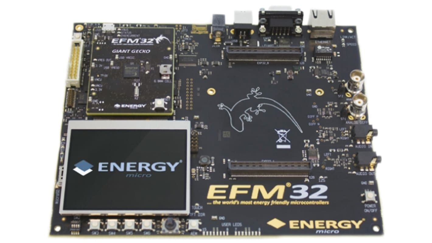 Silicon Labs EFM32 Giant Gecko MCU Development Kit EFM32GG-DK3750