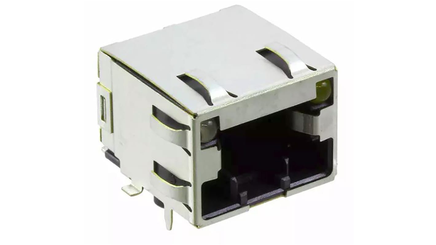 TE Connectivity 2178126 Series Female RJ45 Connector, Surface Mount, Cat5e