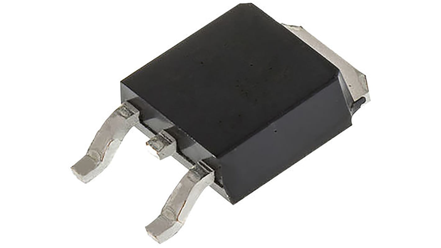 Transistor, MJD210RLG, PNP -5 A -25 V DPAK (TO-252), 3 pines, 10 MHz, Simple
