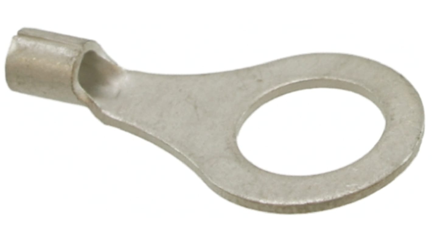 Molex, VersaKrimp Uninsulated Ring Terminal, M8 (5/16) Stud Size, 1mm² to 2.5mm² Wire Size