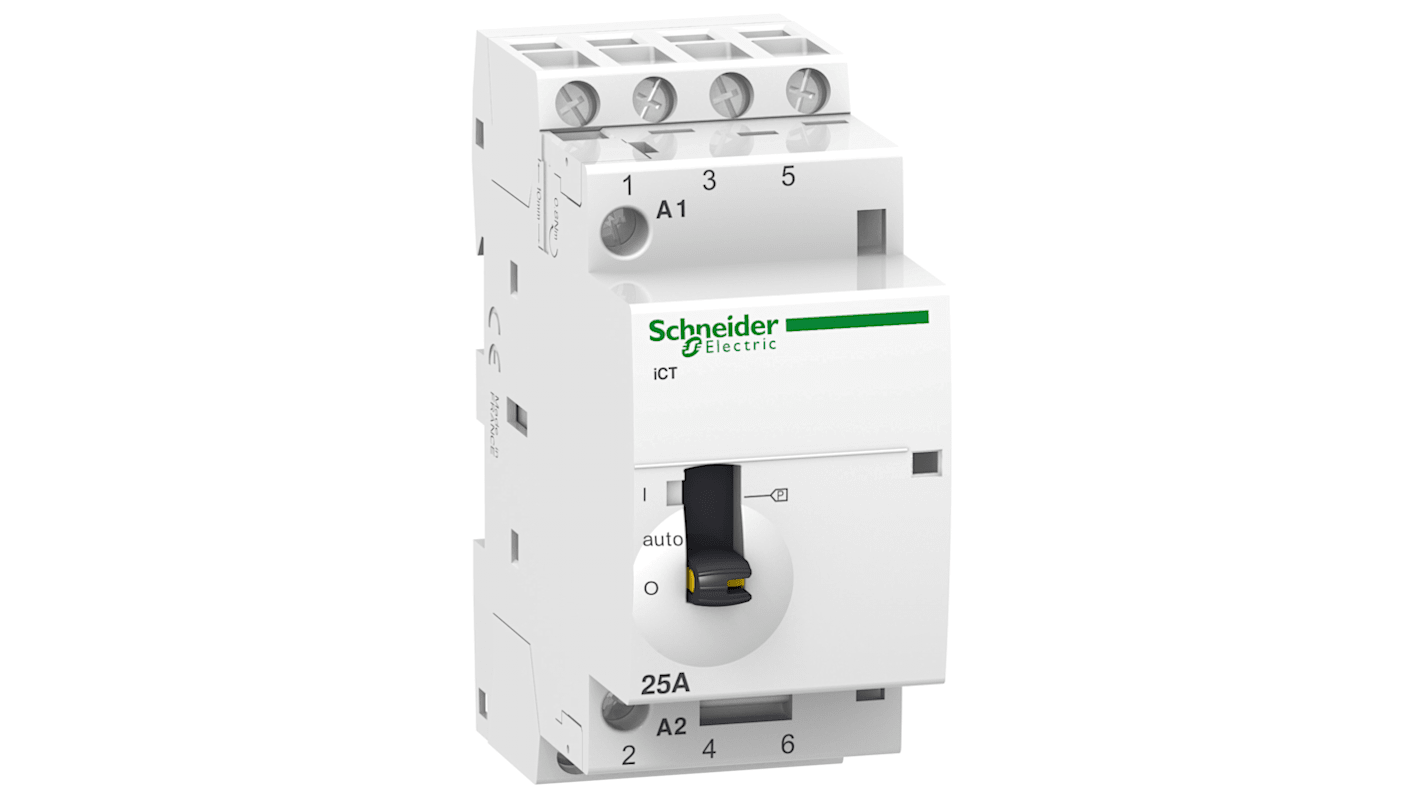 Stycznik 230 V AC Schneider Electric styki: 4 25 A 4NO Śruba A9C21834