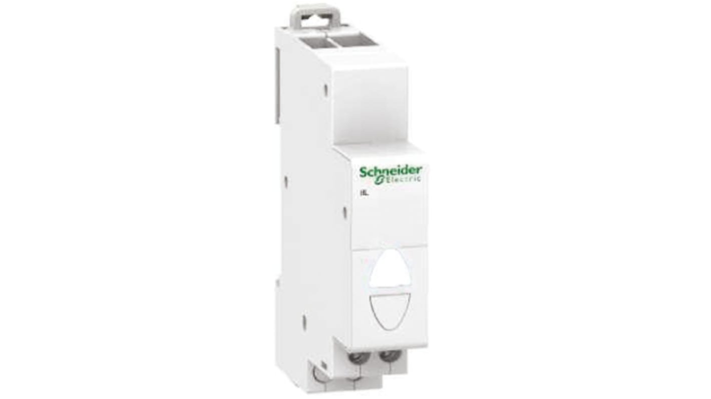 Schneider Electric, iIL White LED Indicator, 230V ac