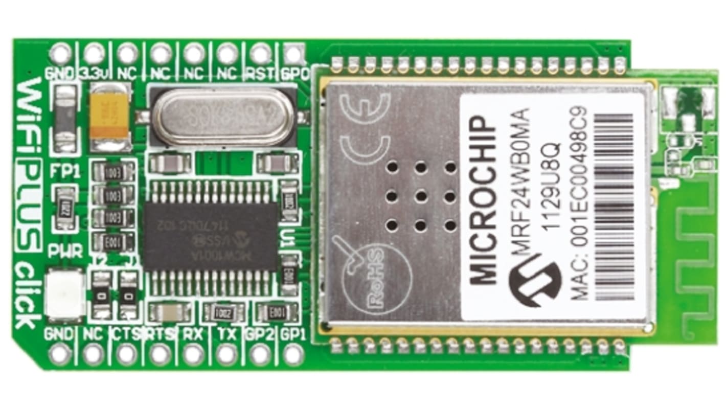 Module de développement de communication et sans fil MikroElektronika WiFi PLUS click WiFi 2.4GHz