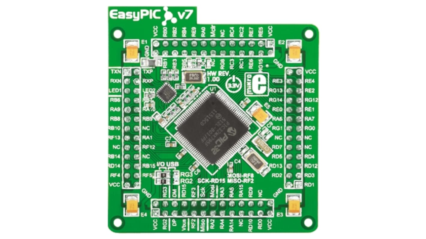 MikroElektronika 評価ボード, 開発キット, EasyPIC FUSION, MCU, MIKROE-1206