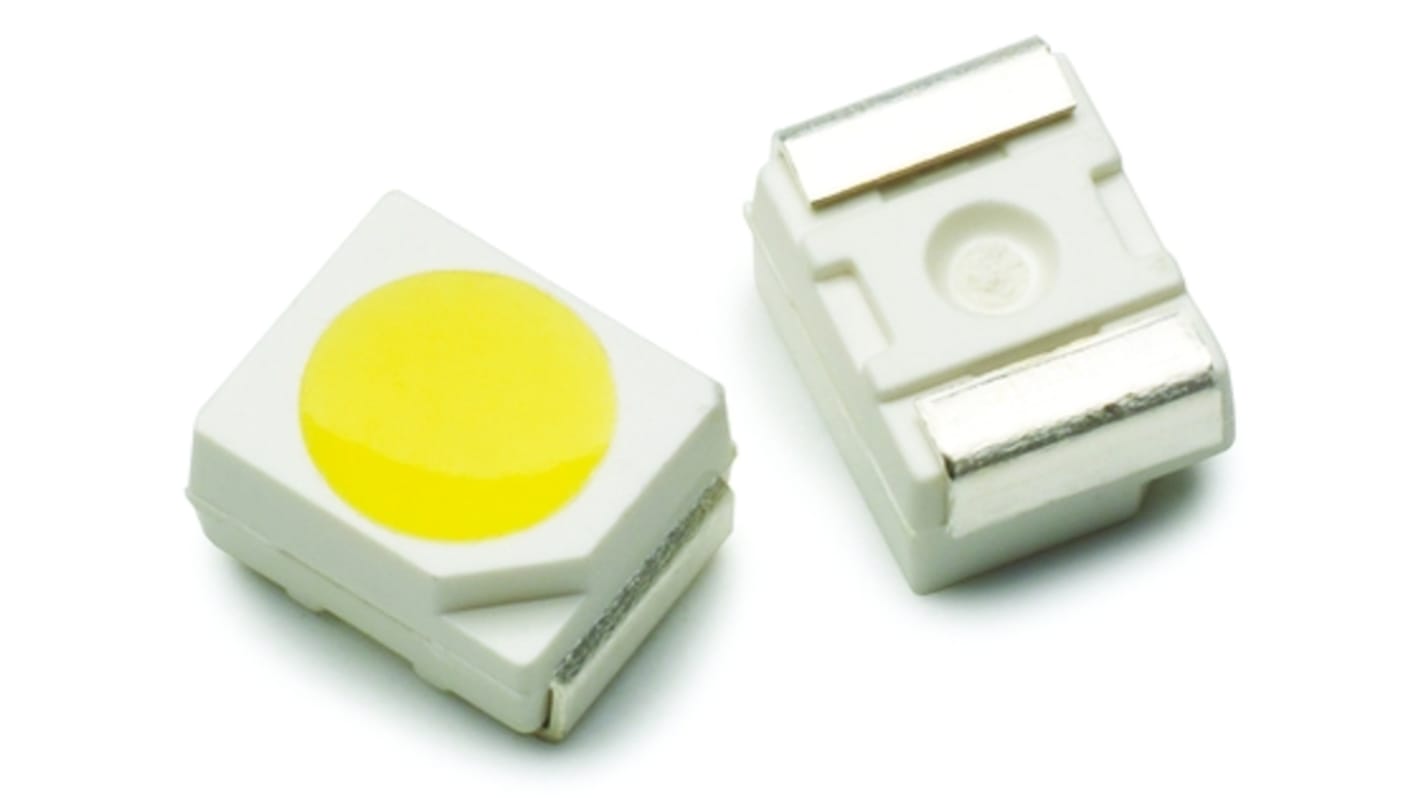 Broadcom3.2 V White LED PLCC 2 SMD, ASMT-UWB1-NX3G2