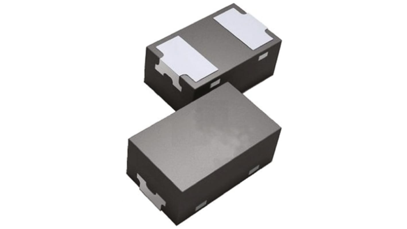 Diodo di protezione ESD Nexperia, Unidirezionale, , SMD, bloccaggio 70V, breakdown 26.5V, SOD-882D