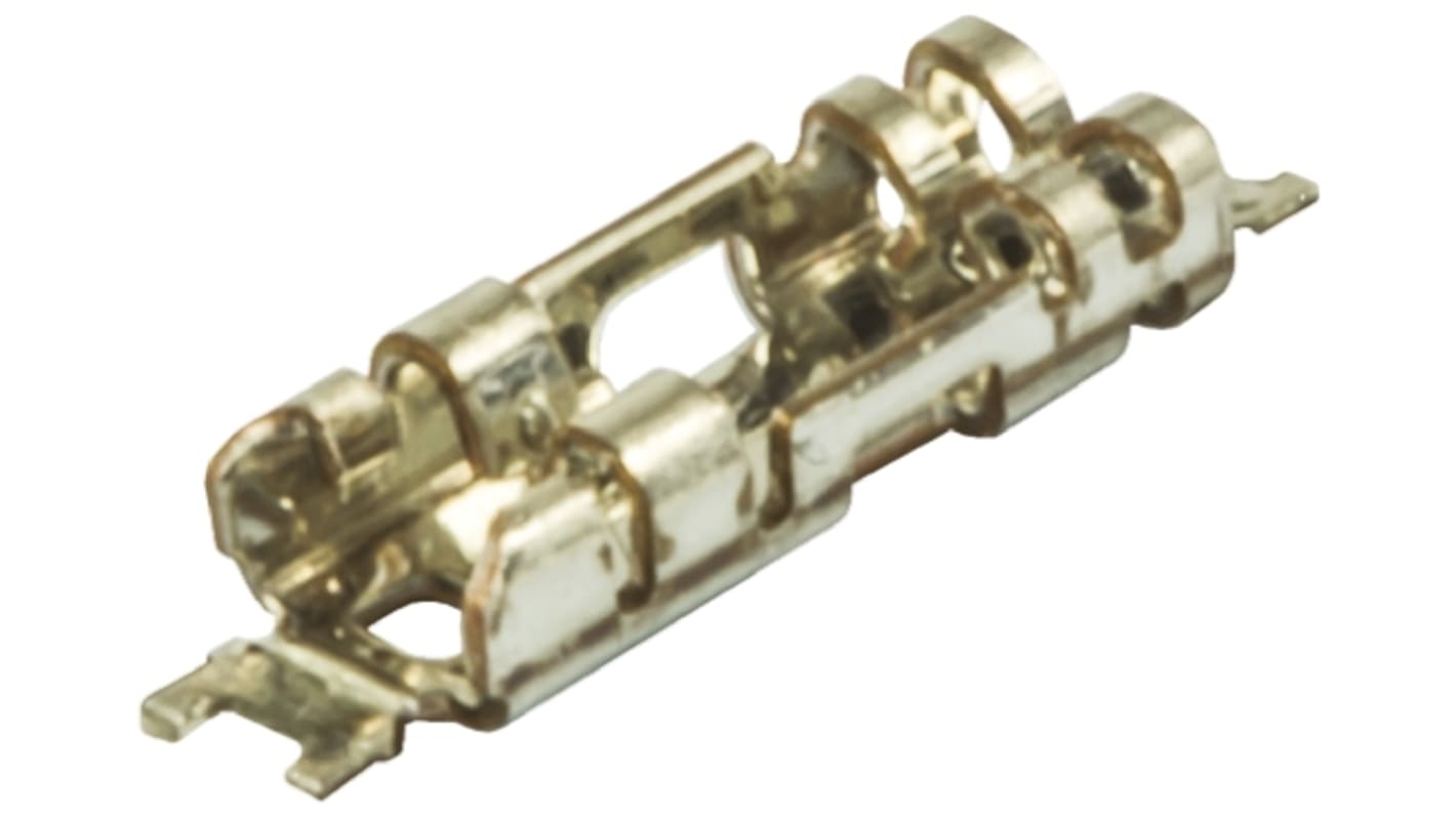 Hirose DF59 Series Straight PCB Mount Lighting Connectors, 1-Contact, 1-Row, Solder Termination