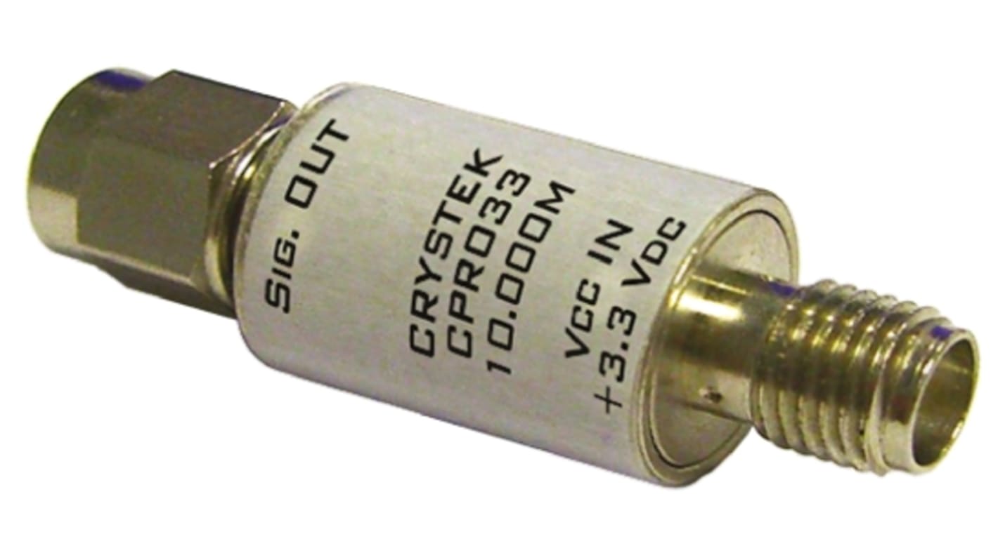 Crystek 50MHz PRO Oscillator, SMA Housing CPRO33-50.000