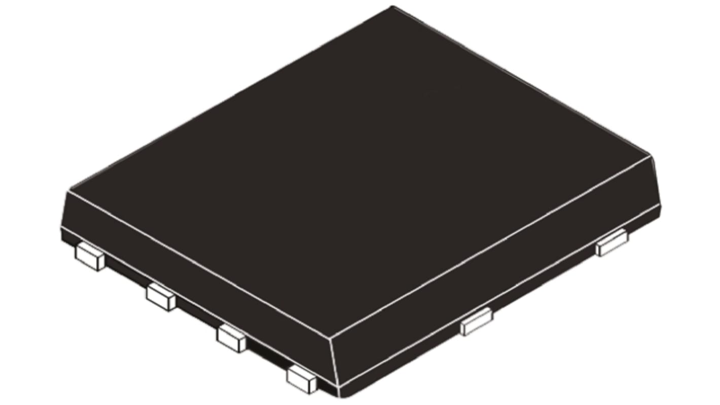 MOSFET STMicroelectronics, canale N, 240 mΩ, 15 A, PowerFLAT 5 x 6, Montaggio superficiale