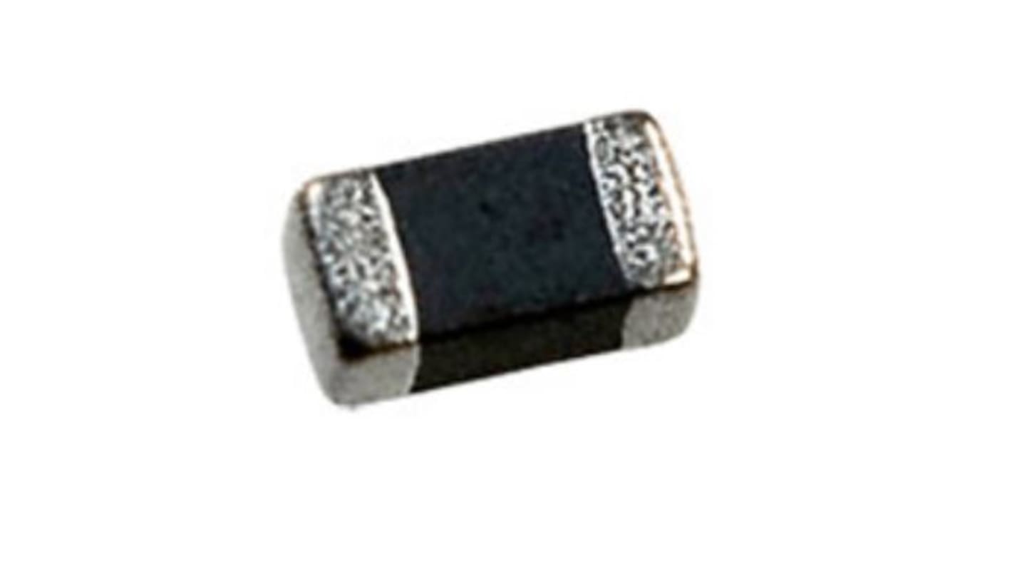 Murata Ferrite Bead (Chip Ferrite Bead), 1.6 x 0.8 x 0.8mm (0603 (1608M)), 1500Ω impedance at 100 MHz, 1500Ω impedance