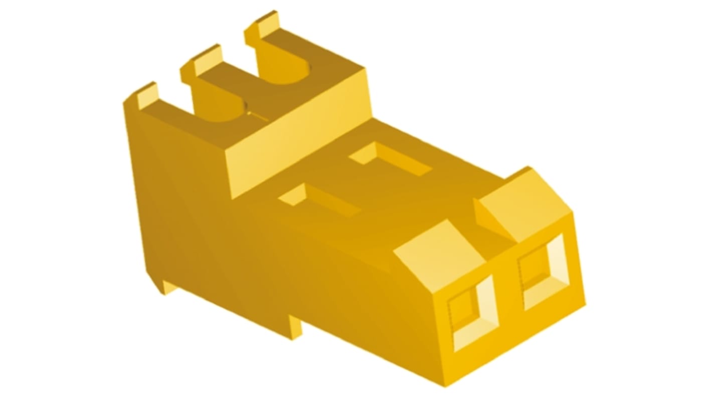 TE Connectivity 2-Way IDC Connector Socket for Cable Mount, 1-Row