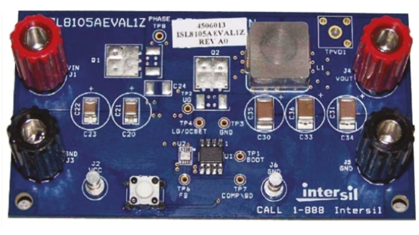 Intersil 評価ボード, 評価ボード, PWMコントローラ, ISL8105AEVAL1Z