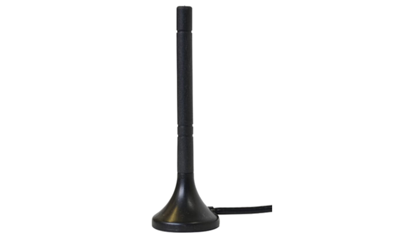 Antena WiFi Dipolo Omnidireccional 2G (GSM/GPRS), 3G (UTMS), WiFi, 2dBi, SMA Macho