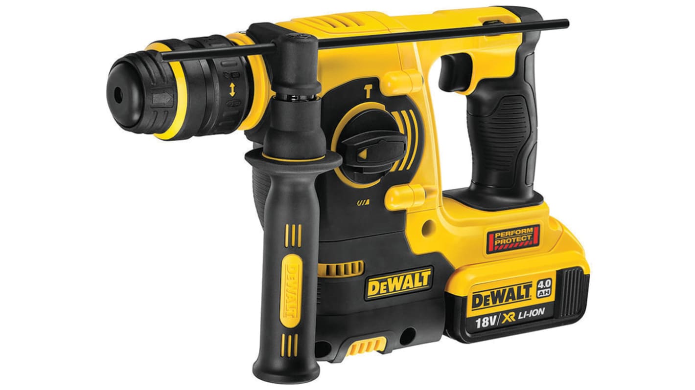 DeWALT DCH SDS Plus 18V Cordless SDS Drill Li-Ion, UK Plug